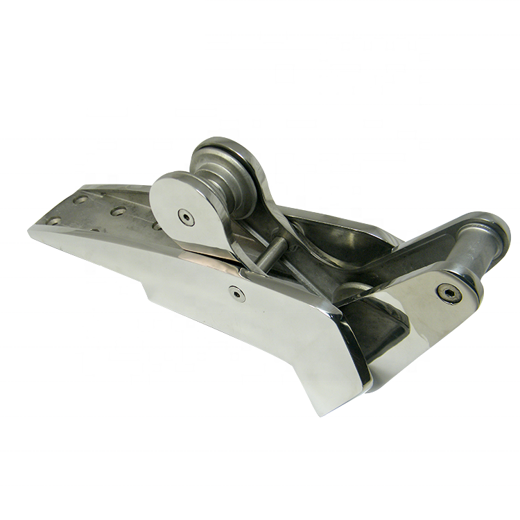 Stainless steel boat roller High Precision Marine Hardware Mirror Polished Stainless Steel AISI316 Boat Bow Anchor Roller for Yacht
