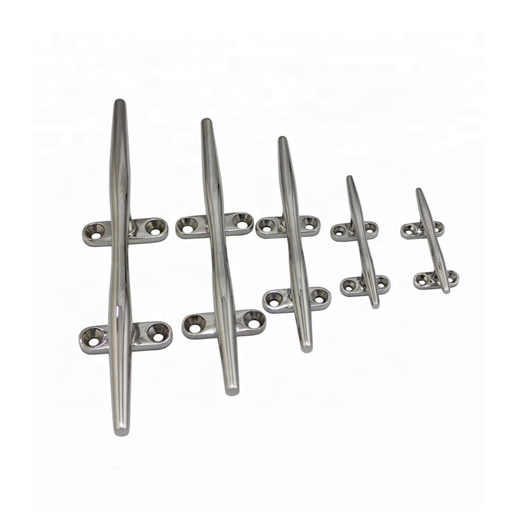 Stainless steel boat yacht cleat marine boat accessories cleat yacht cleat mirror surface polishing for ship
