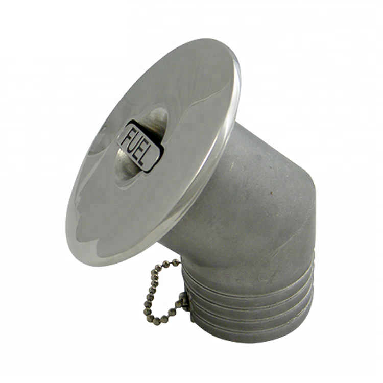 Stainless steel Deck Filler Marine hardware stainless steel boat fuel deck filler for sale