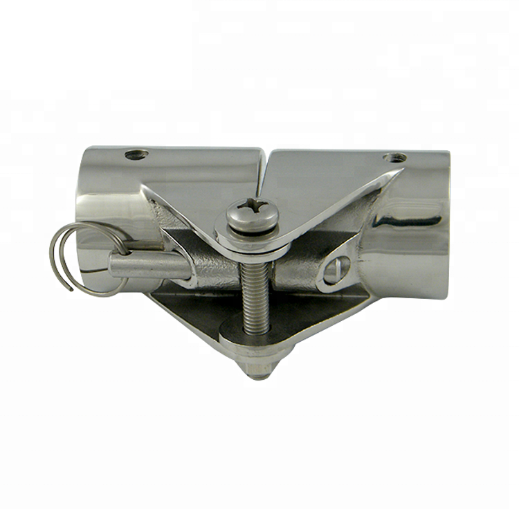 Stainless steel External Swiveling Joint For Bimini Pipes marine hardware