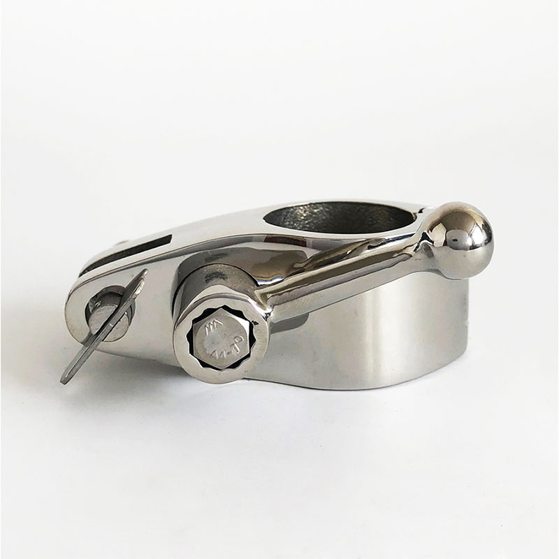 Top quality 316 stainless steel marine hardware bimini top slide for sale Inside Dia 19.5mm 20.5mm 22.5mm 25.6mm 30.6mm